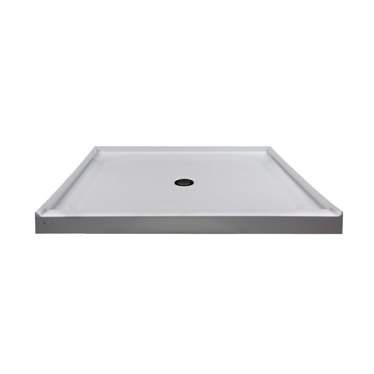 JACUZZI® Center Drain 36" x 48" Shower Base Wayfair